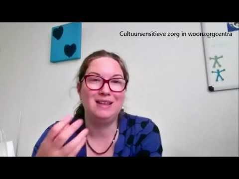 Celine van WZC De Vijvers nam deel aan het leertraject en legt uit waarom cultuursensitieve zorg zo belangrijk is.